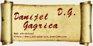 Danijel Gagrica vizit kartica